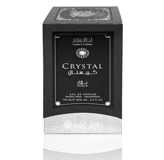 Crystal Black Eau de Parfum 100ml by Ard Al Zaafaran Perfume Unisex